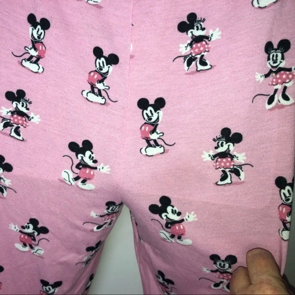 Disney Mickey Sleep‎ Pants Pink Small - Picture 6 of 13